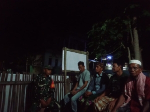 Babinsa Koramil 1608-06/Wawo Aktifkan Patroli dan Ronda Malam di Beberapa Desa