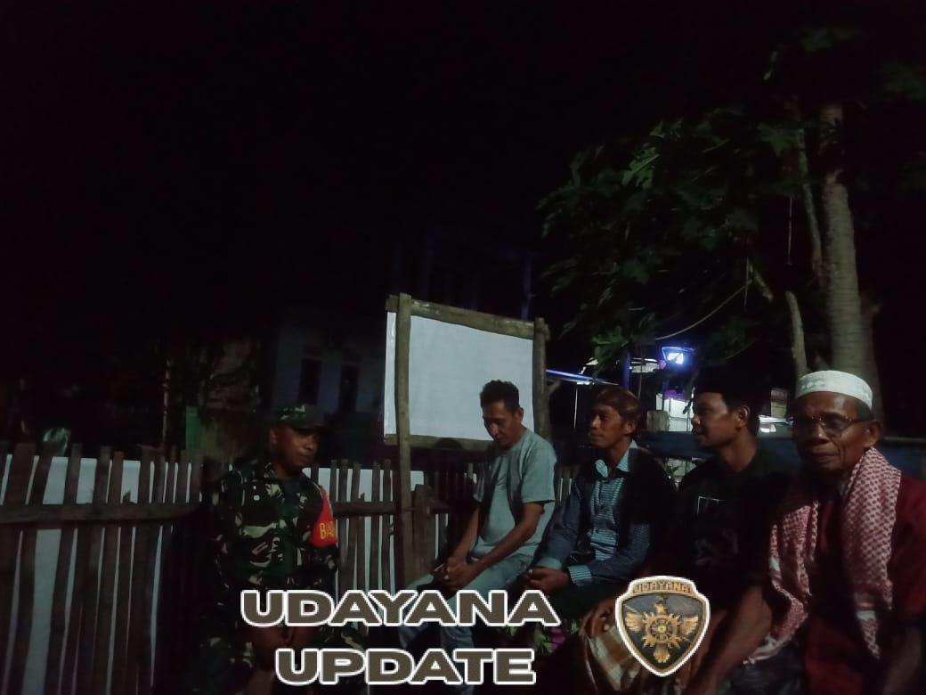 Babinsa Koramil 1608-06/Wawo Aktifkan Patroli dan Ronda Malam di Beberapa Desa