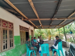 Sertu Imran Kawali Ingatkan Potensi Longsor dan Banjir di Pantar Barat Laut