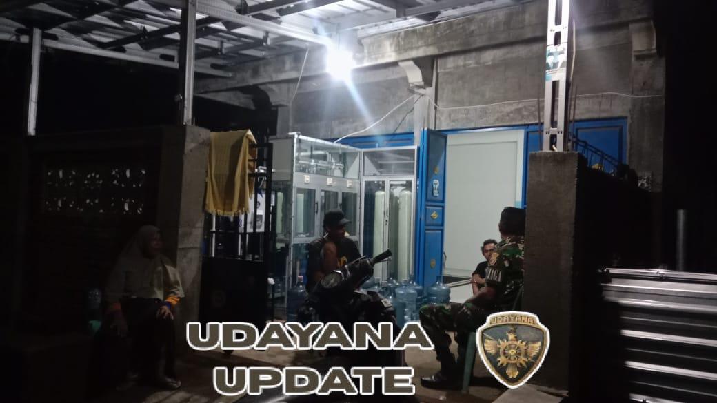 Koramil 1628-04/Poto Tano Gelar Patroli Malam, Sertu Jumadi Ajak Masyarakat Jaga Keamanan Wilayah