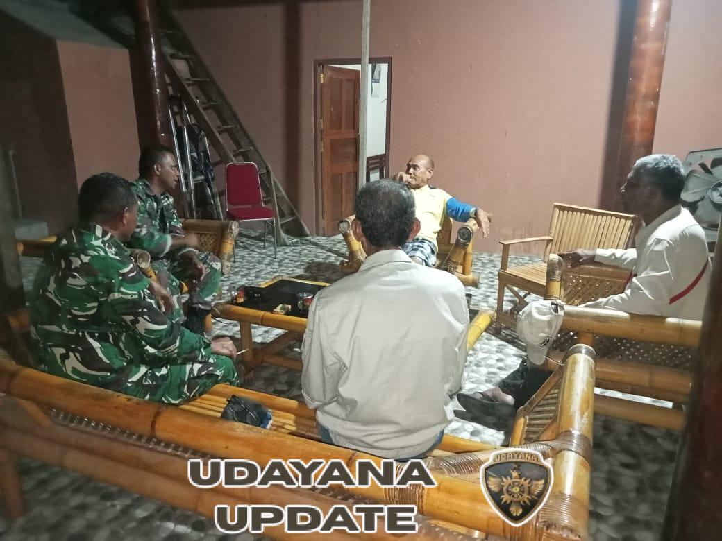 Pasi Ops Kodim 1625/Ngada Laksanakan Tatap Muka dengan Tokoh Adat Suku Dhawe di Nagekeo
