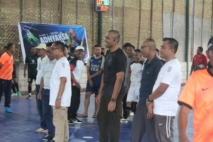 Dandim 1628/KSB Hadiri Pembukaan Adhyaksa Cup II, Semarak Peringatan Hari Antikorupsi di Sumbawa Barat