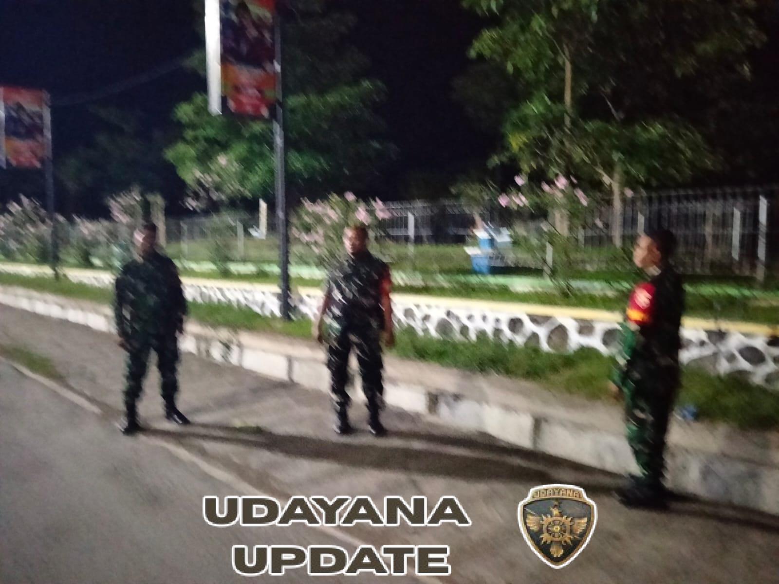 Serma Rizaludin Pimpin Patroli Batas Kota dan Siskamling di Kelurahan Matakando