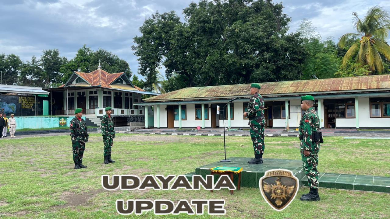 Upacara Bendera di Kodim 1603/Sikka Teguhkan Disiplin dan Semangat Nasionalisme Prajurit