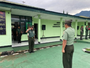 Kodim 1612/Manggarai Kukuhkan Semangat Kebangsaan Lewat Upacara Bendera Pagi