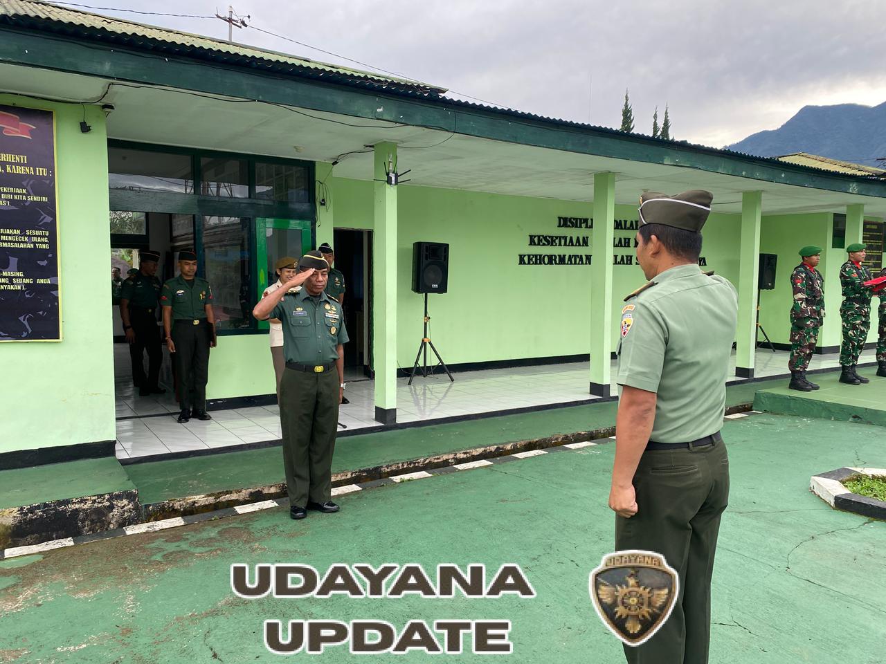 Kodim 1612/Manggarai Kukuhkan Semangat Kebangsaan Lewat Upacara Bendera Pagi