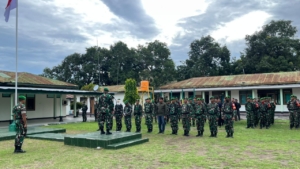 Dandim 1603/Sikka Tekankan Disiplin dan Tanggung Jawab Prajurit dalam Apel Pagi