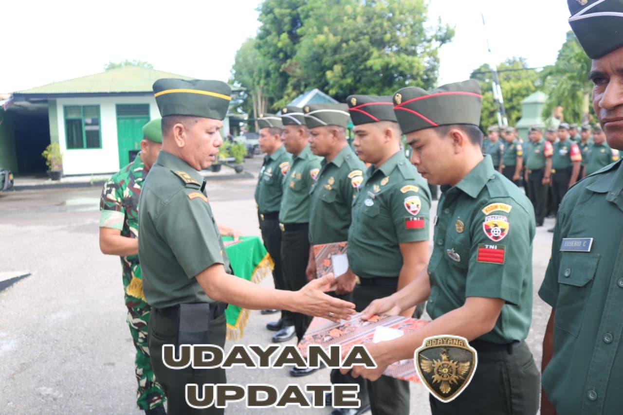 Kodim Kupang Gelar Korp Raport Dengan Penuh Kehormatan