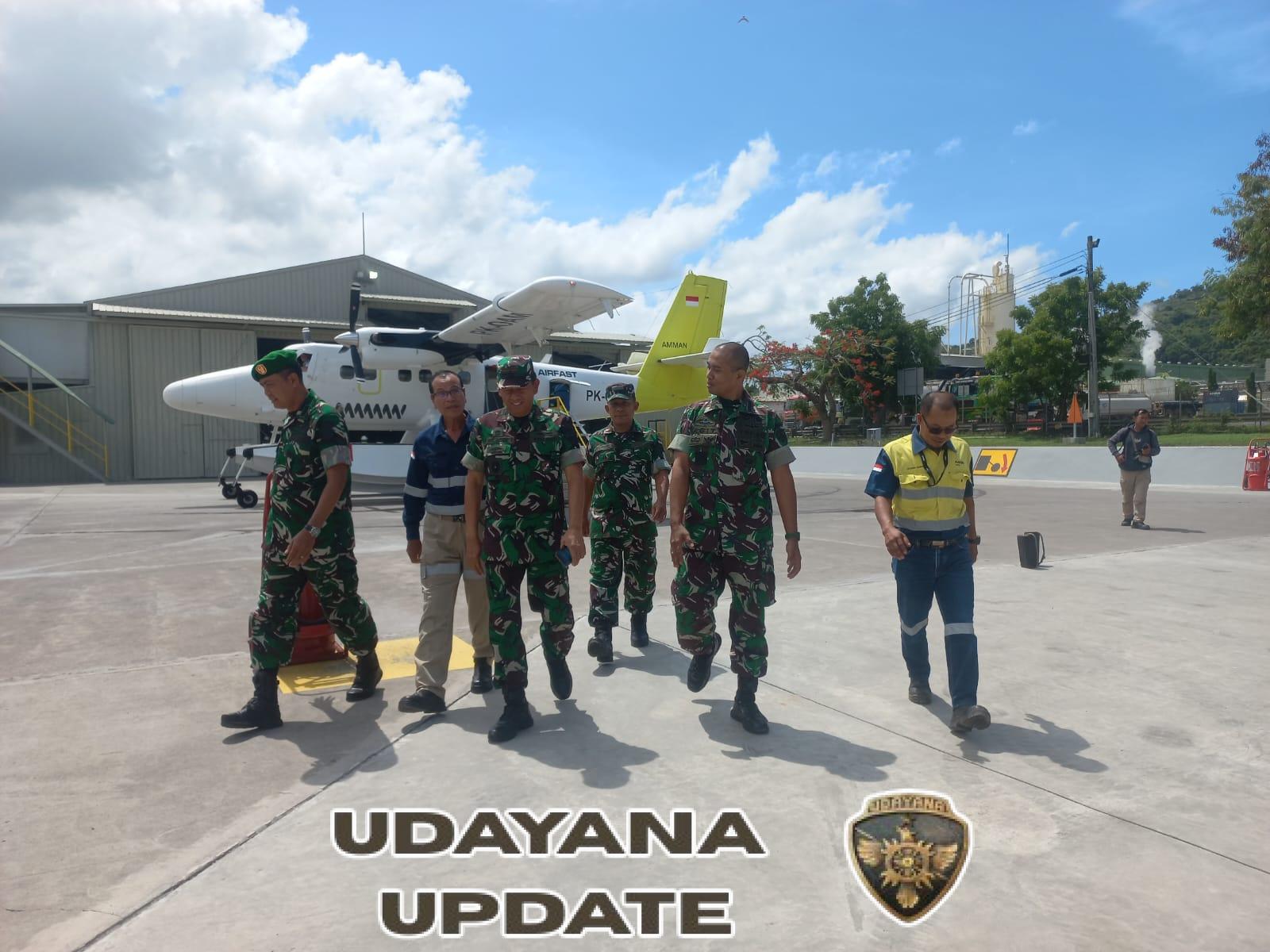 Danrem 162/Wira Bhakti Tiba di Sumbawa Barat untuk Kunjungan Kerja