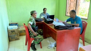 Babinsa Koramil Maurole Gelar Pamwil dan Puldata, Warga Desa Neotonda Antusias