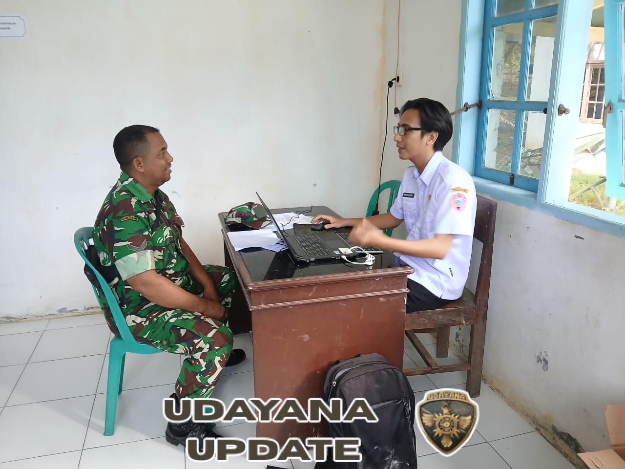 Sertu Yosef Ati Laksanakan Pamwil dan Komsos, Warga Desa Maubasa Antusias Menyambut