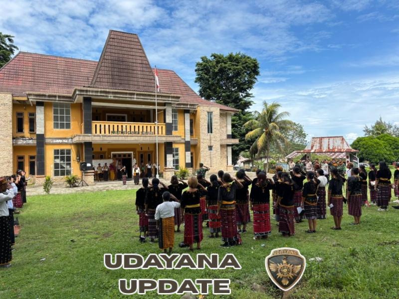 Koramil 1625-03/Boawae Ikuti Apel Bersama Peringatan HUT ke-19 Kabupaten Nagekeo