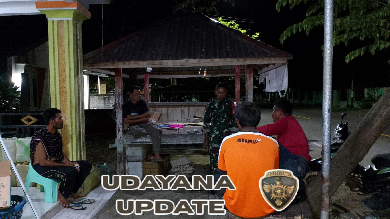 Babinsa Koramil 1614-02/Kempo Gelar Patroli Malam Jaga Keamanan Desa Konte