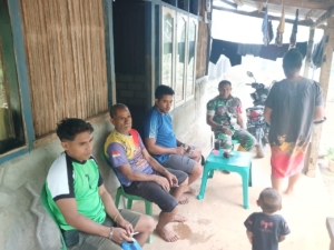 Babinsa Oesena Ajak Warga Siap Hadapi Musim Tanam