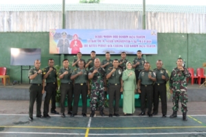 Perpisahan Resmi Dandim 1624/Flotim Letkol Inf M. Nasir Simanjuntak