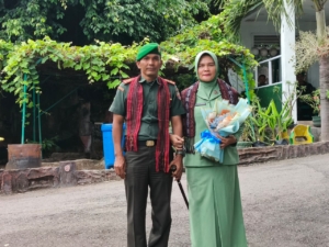 Penghormatan dan Pelepasan Komandan Kodim 1624/Flotim