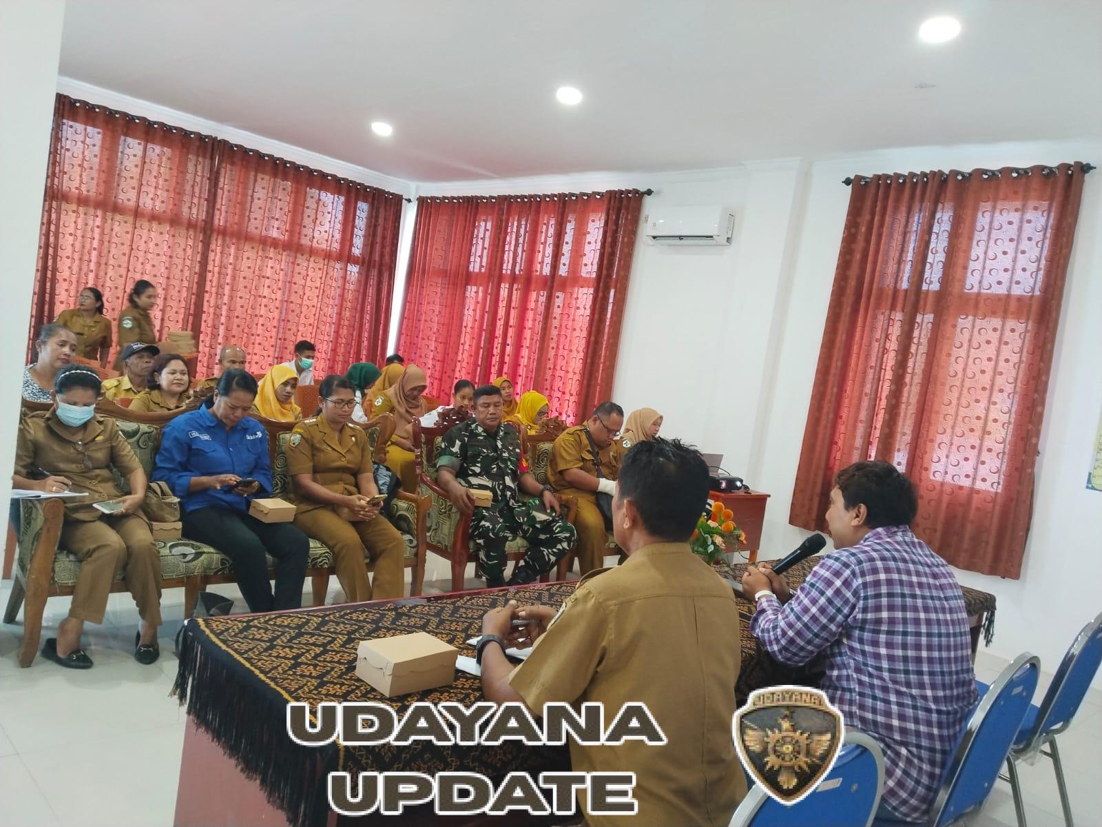 Babinsa Ende Utara Hadiri Loka Karya Lintas Sektor, Perkuat Sinergi TNI dan Pemerintah