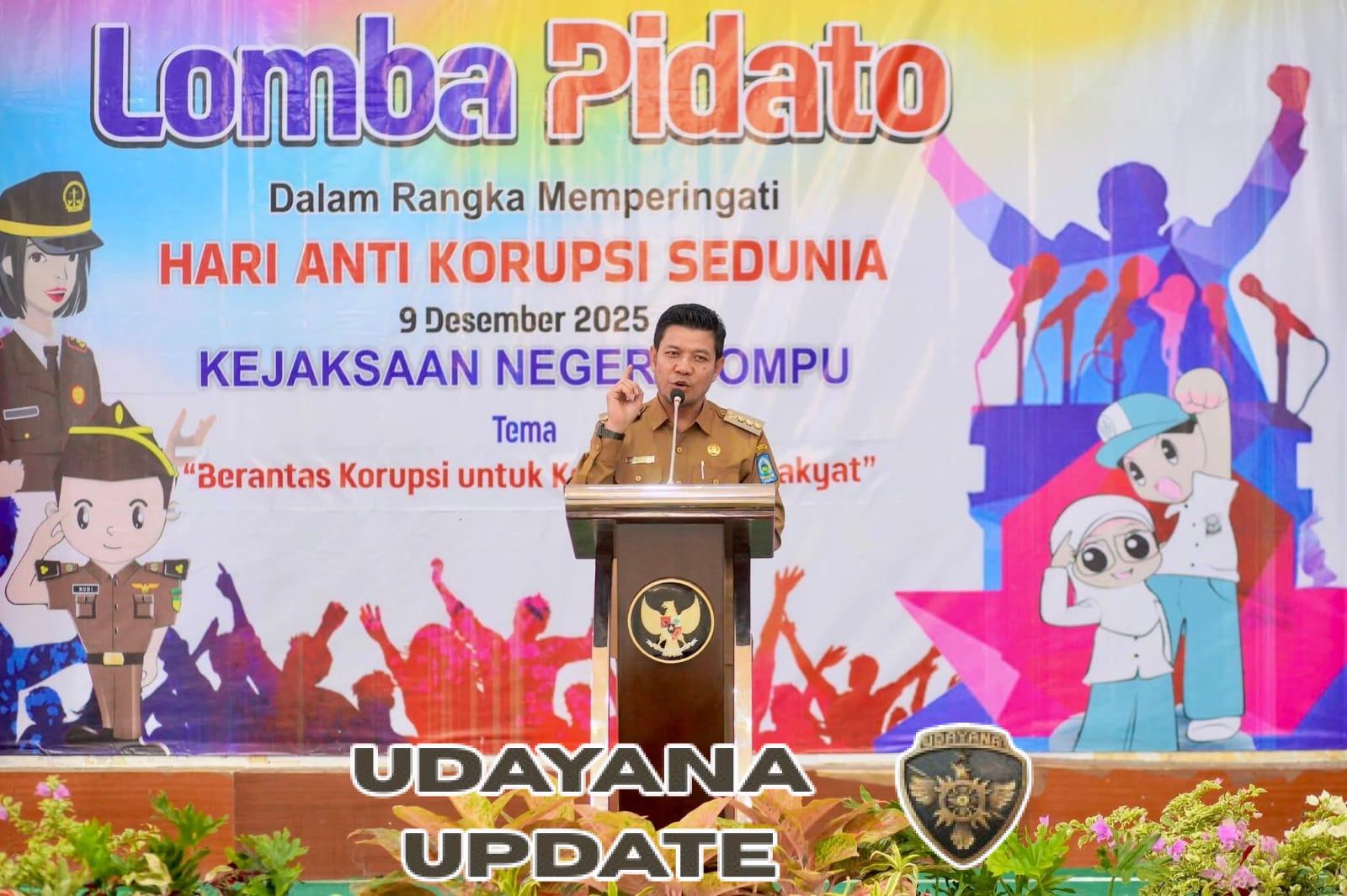 Pasi Intel Kodim 1614 Hadiri Lomba Pidato Hakordia Dompu 2025