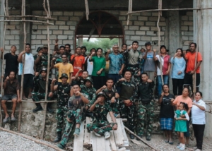 Karya Bakti Jajaran Brigif 21/Komodo dalam Rangka HUT ke-16 Brigif 21/Komodo.