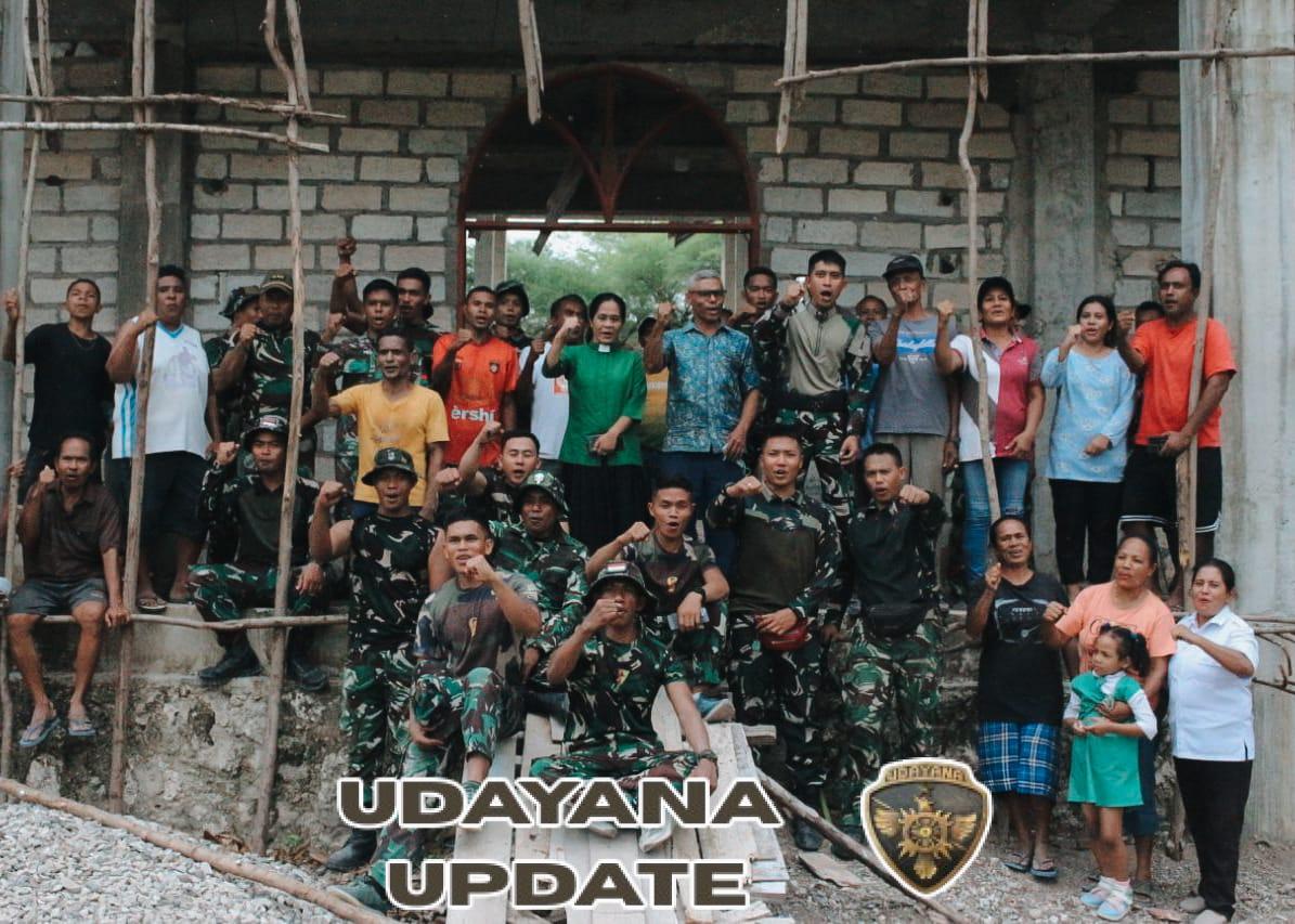 Karya Bakti Jajaran Brigif 21/Komodo dalam Rangka HUT ke-16 Brigif 21/Komodo.