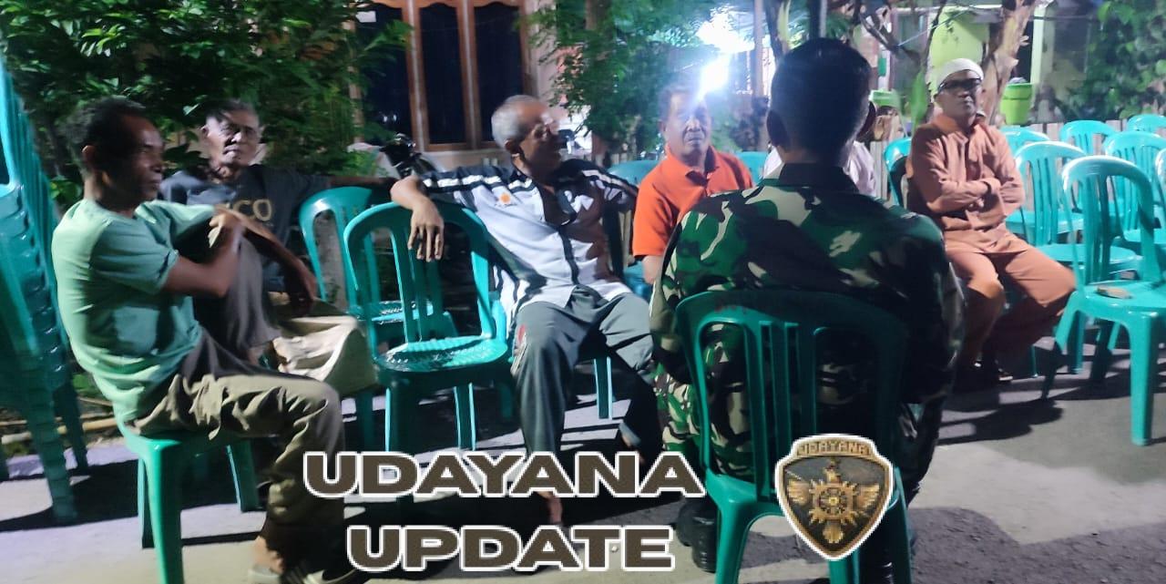 Patroli Malam Koramil 1628-03/Seteluk Tingkatkan Keamanan Wilayah