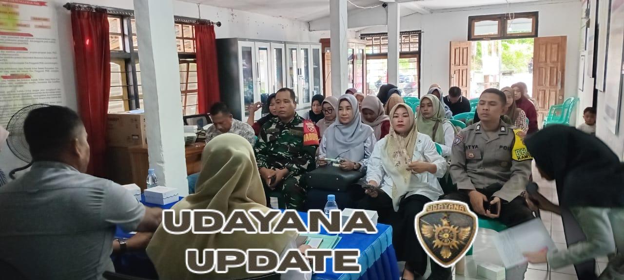 Babinsa Koramil 1628-01/Taliwang Hadiri Rapat Rembug Stunting Desa Tamekan