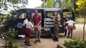 Kegiatan Pendampingan Pemberian Makanan Sehat Bergizi di Rote Timur