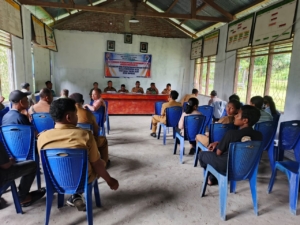 Babinsa Koramil 01 Kawal Pelaksanaan Musrembangdes Raburia Tahun 2027