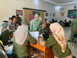 Kodim 1628/KSB Gelar Donor Darah Peringati Hari Juang TNI AD 2025, Dandim Tekankan Pengabdian dan Kepedulian Sosial