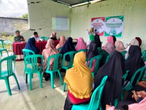 Babinsa Tebo Gelar Penyuluhan Kesehatan dan Sosialisasi Desa Siaga TBC