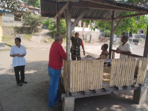 Babinsa Koramil 1602-01/Ende Tingkatkan Kamtibmas Lewat Komsos dan Pamwil di Gheo Ghoma