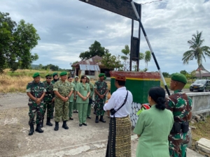 Dandim 1612/Manggarai Tekankan Kesiapsiagaan Jelang Nataru dalam Kunjungan ke Koramil Satar Mese