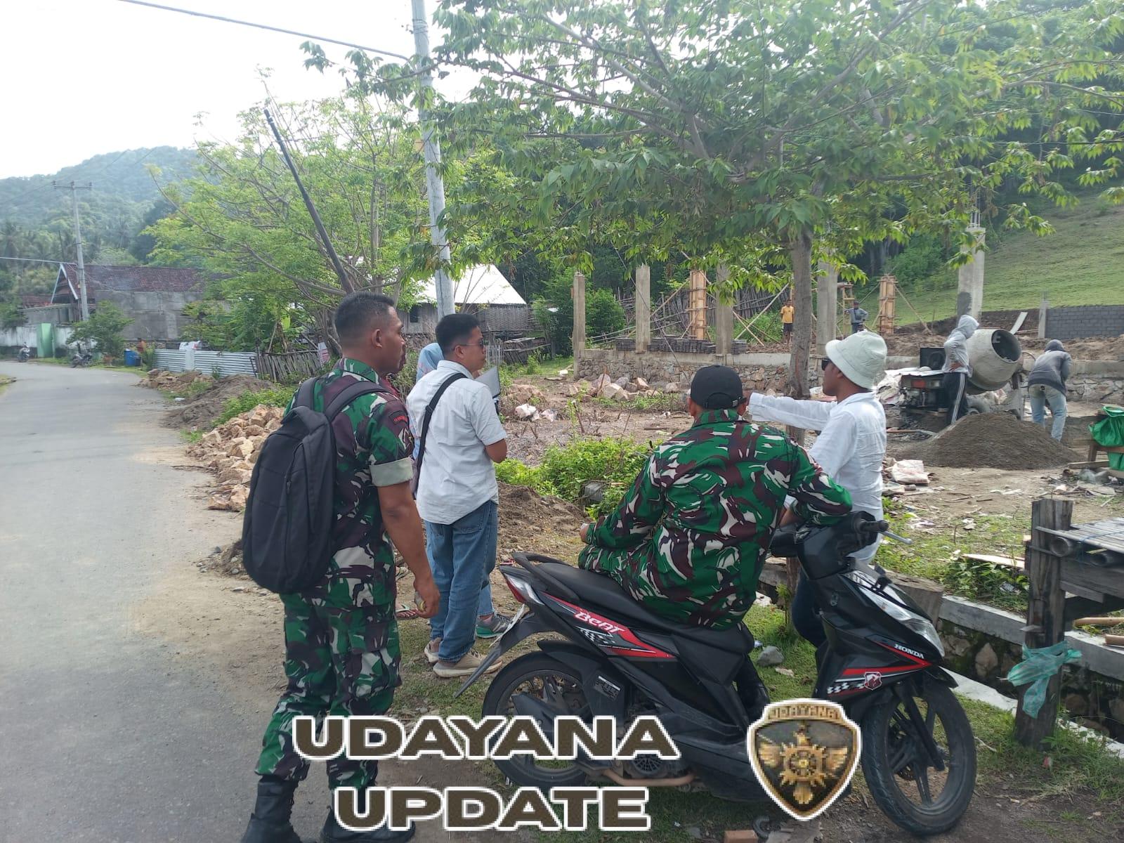 Babinsa Labuhan Kertasari Dampingi Kunjungan Tim PT Agrinas ke Lokasi KDKMP