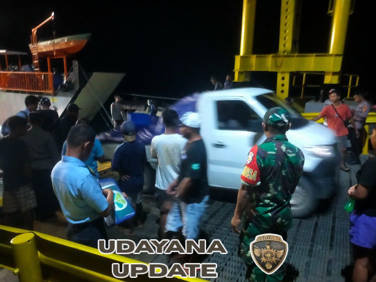 Pengamanan Kapal Fery Garda Maritim 3 di Pelabuhan Pantai Baru