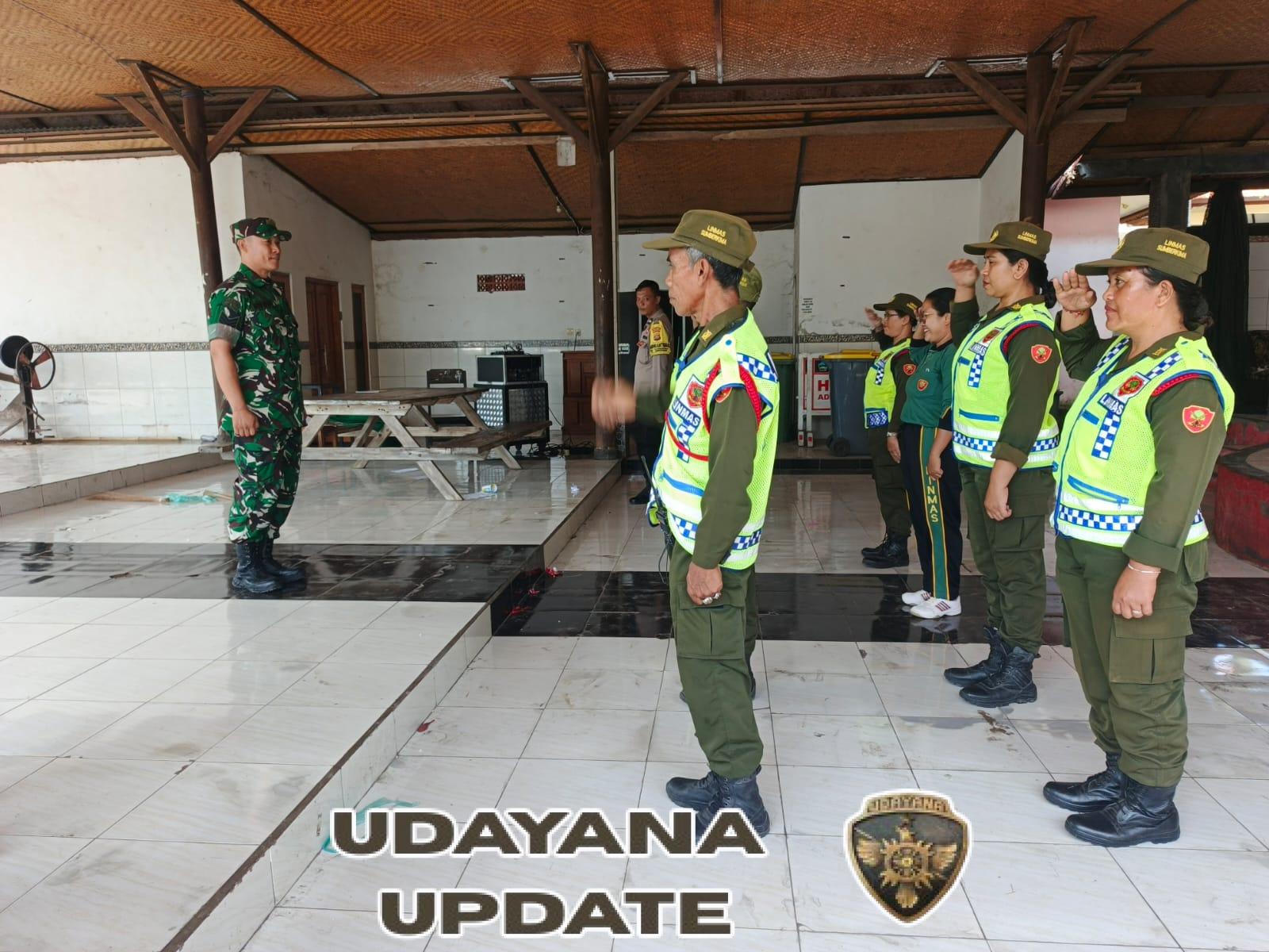 Sinergi TNI-Polri dan Pemdes: Babinsa Sumberkima Latih PBB dan Pengamanan Warga untuk Satlinmas