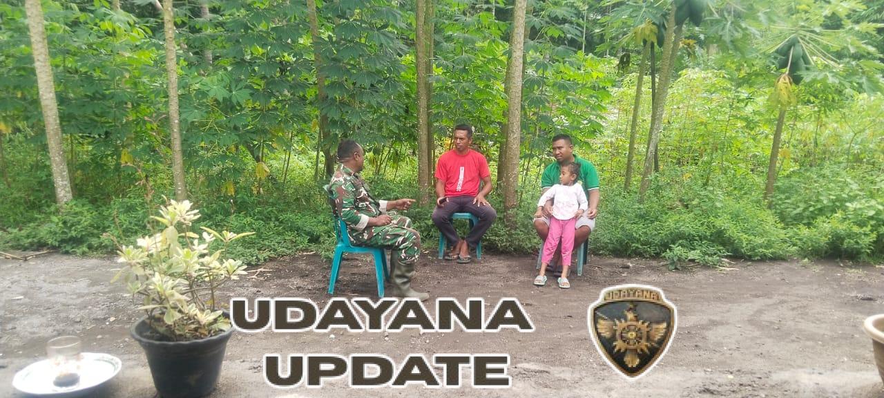 Babinsa Ende Laksanakan Komsos dan Pamwil di Desa Tumberabu 2