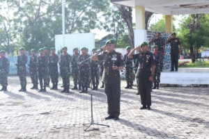Dandim 1601/ST Pimpin Ziarah Rombongan Peringati Hari Juang TNI ke-80
