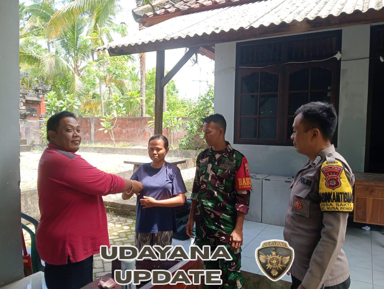 Babinsa Sakti Dampingi 42 Warga Terima BLT DD Bulan Desember 2025