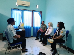 Babinsa Hadiri Penyerahan Laporan Rekomendasi Lomba Lingkungan