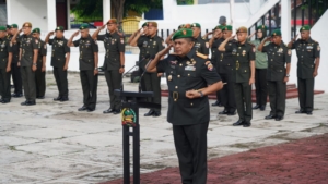 Korem 161/Wira Sakti Gelar Ziarah Rombongan Peringati Hari Juang TNI AD 2025
