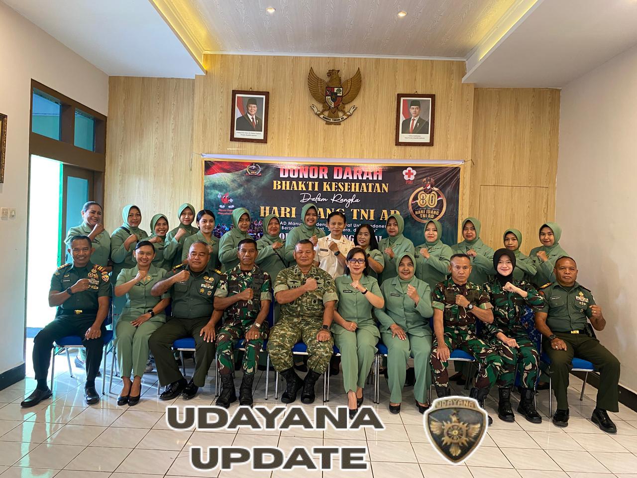 Rayakan Hari Juang ke-80, Kodim 1612/Manggarai Tebar Kepedulian Lewat Donor Darah dan Bakti Kesehatan