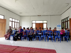 Babinsa Kopda Meliaki Bureni Hadiri Rembuk Stunting Kecamatan Kokbaun