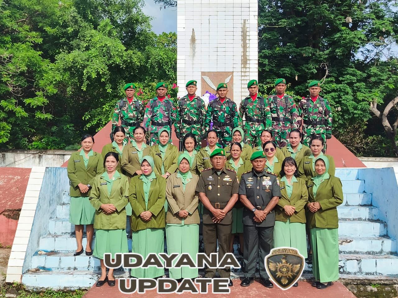 Kodim 1624/Flotim Gelar Ziarah Makam Pahlawan Peringati Hari Juang TNI AD