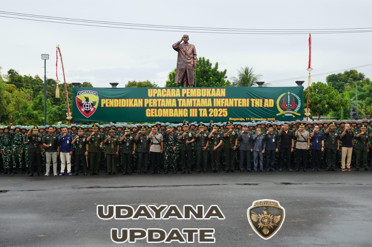 Dikmata Infanteri Gelombang III 2025 Dimulai: Prajurit Siswa Siap Ditempa Menjadi Ksatria Muda
