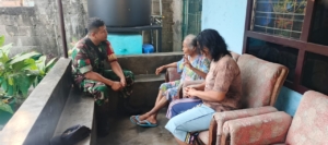 Babinsa Ende Tindaklanjuti Pengaduan Warga Soal Pembongkaran Tanpa Izin