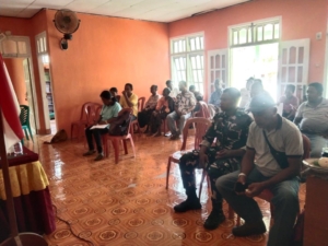 Babinsa Habi Hadiri Musrenbangdes Bahas RKPDes Tahun 2026