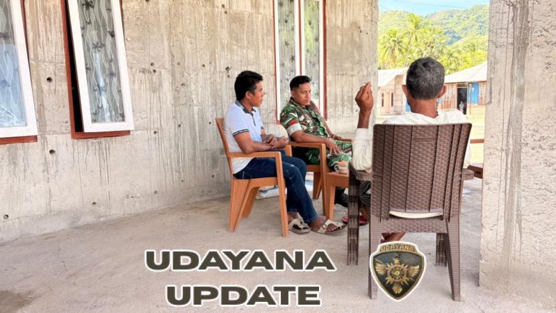 Babinsa Koramil 1602-04/Maurole Perkuat Kamtibmas dan Komsos di Desa Nuanaga