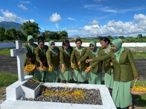 Penghormatan untuk Para Kusuma Bangsa: Upacara Ziarah Kodim Manggarai Berlangsung Khidmat