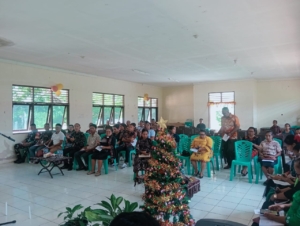 Keluarga Besar Kantor Camat Pantai Baru Gelar Perayaan Natal 2025 dan Sambut Tahun Baru 2026