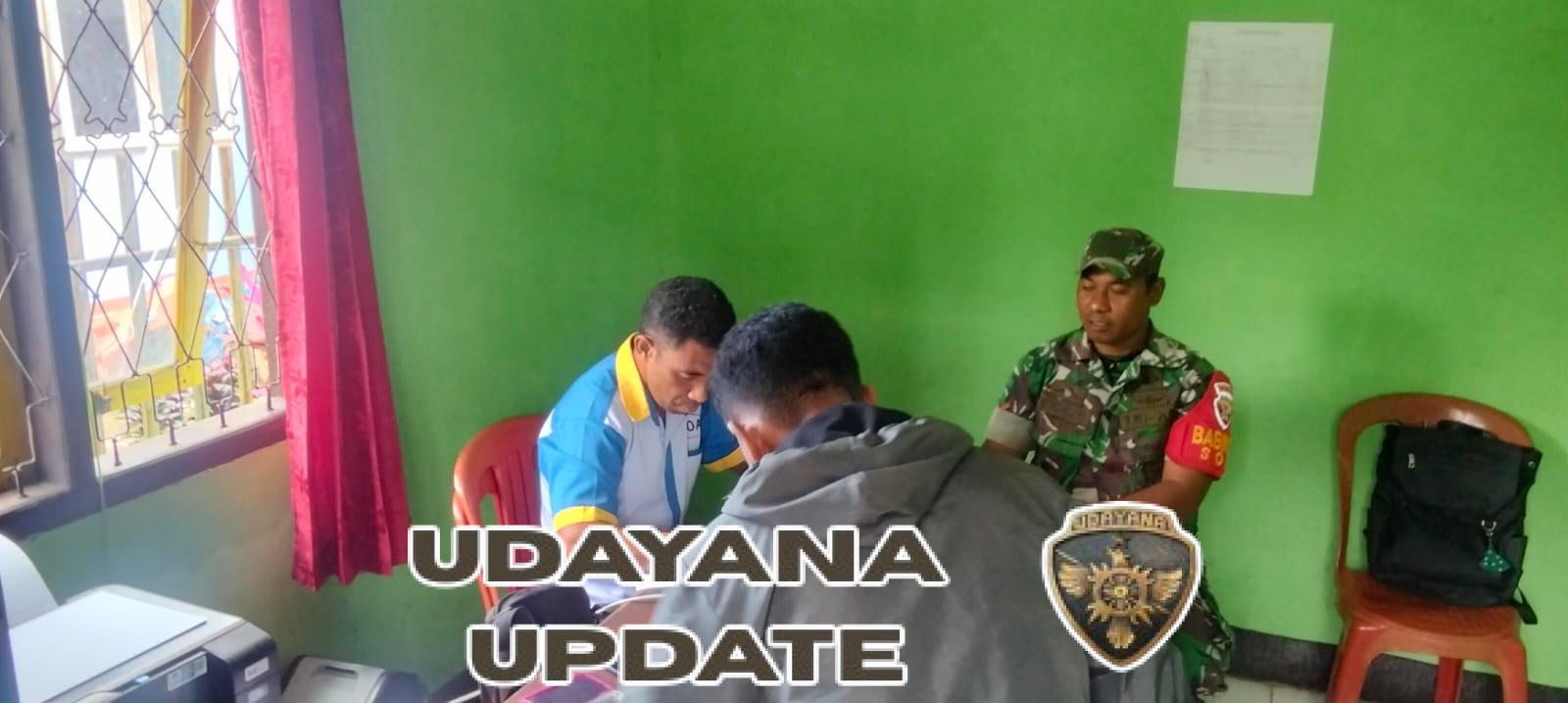 Babinsa Koramil 1625-01/Bajawa Laksanakan Komsos dan Monitoring Wilayah di Desa Meliwaru